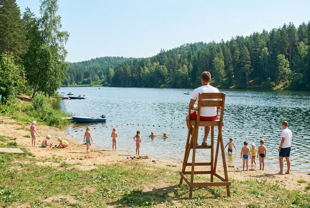 Безопасность в лагере на воде