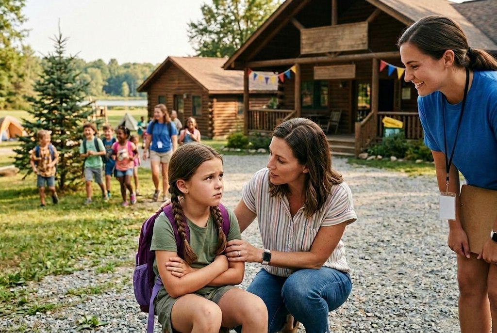 Ребенок не хочет ехать в лагерь